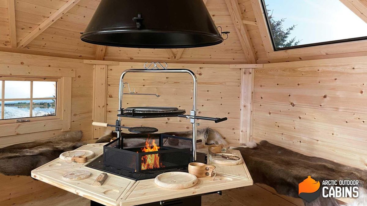Grillhytte 7 m2 Premium